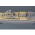 1/700 IJN Battleship Nagato Wooden Deck Set for Aoshima #038673 kit