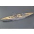 1/700 IJN Battleship Nagato Wooden Deck Set for Aoshima #038673 kit