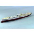 1/700 HMS Malaya 1943 Wooden Deck Set for Trumpeter kit #05799