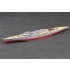 1/700 Japanese Navy Battleship Hiei next 006 Wooden Deck for Fujimi kit #460079