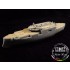 1/400 Soviet Battleship Potemkin Wooden Deck for Maquette kit MQ4051