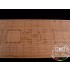 1/150 Clipper Ship Cutty Sark Wooden Deck for Academy kit #B14403