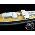 1/400 DKM Lutzow Wooden Deck for Heller kit #81047