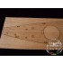 1/400 DKM Lutzow Wooden Deck for Heller kit #81047