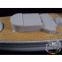 1/400 DKM Lutzow Wooden Deck for Heller kit #81047