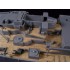 1/400 US Navy Battleship BB-62 New Jersey Wooden Deck for Hapdong BB-62