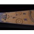 1/400 US Navy Battleship BB-62 New Jersey Wooden Deck for Hapdong BB-62