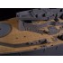 1/400 US Navy Battleship BB-62 New Jersey Wooden Deck for Hapdong BB-62