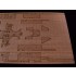 1/400 US Navy Battleship BB-62 New Jersey Wooden Deck for Hapdong BB-62