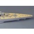 1/570 Battlecruiser Scharnhorst Wooden Deck Set with Photoetch for Revell #5037 kit