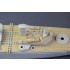1/570 HMS Prince of Wales Wooden Deck Set with Photoetch for Revell #05102 kit