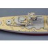 1/700 DKM Bismarck 1941 Wooden Deck w/Masking Sheet & Photoetch for Trumpeter #05711