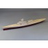 1/700 DKM Tirpitz 1944 Wooden Deck w/Masking Sheet & Photoetch for Trumpeter #05712 kit