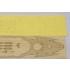 1/350 Schleswig-Holstein Battleship 1935 Wooden Deck w/Paint Masks & PE for Trumpeter kit #05354