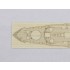1/350 Battleship Oriol Wooden Deck, Masking sheet, Planking Masking PE for Zvezda #9029