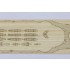 1/350 Schleswig-Holstein Battleship 1935 Wooden Deck for Trumpeter kit #05354