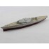 1/700 USS West Virginia BB-48 1945 Wooden Deck for Trumpeter #05772