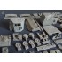 1/72 D-9R Armoured Dozer Army Resin kit (Length: 11cm)