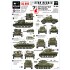 1/35 Decals for British 7th Desert Rats Armoured Division in North West Europe 1944-1945
