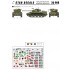 1/35 British A34 Comets Decals for Tanks in WWII and Cold War Europe