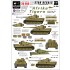 1/35 Afrika Tigers Decals #2 for Tiger I Initial Production in Africa w/White Numbers