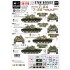 Decals for 1/35 Syrian T-54 and T-55 Tanks in Yum Kippur War 1973