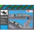 1/32 Douglas A-4 Skyhawk Spine Electronic & Tail for HobbyBoss kits