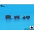 1/144 Airport Tow Truck and Baggage Carts