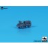 1/144 Airport Tow Truck and Baggage Carts