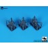 1/144 Airport Tow Truck and Baggage Carts