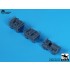 1/144 Airport Tow Truck and Baggage Carts