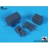 1/144 Airport Tow Truck and Containers