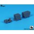 1/144 Airport Tow Truck and Containers