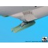 1/48 Boeing CH-47 Chinook Ski Accessories Set for Italeri kits
