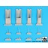 1/48 Boeing CH-47 Chinook Ski Accessories Set for Italeri kits
