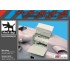 1/48 MH-53 E Dragon Inner Engine for Academy kits