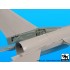 1/48 General Dynamics F-16 C Tail Electronics for Tamiya kits