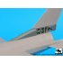 1/48 General Dynamics F-16 C Tail Electronics for Tamiya kits