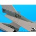 1/48 General Dynamics F-16 C Tail Electronics for Tamiya kits