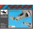 1/48 Harrier Gr 7 Radar & Electronics Set for Hasegawa kits