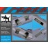 1/48 Mikoyan-Gurevich MiG-23 BN Wheel Bays & Spine for Eduard kits