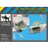 1/72 AC-130 H Hercules 2 Engines for Italeri kits