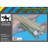 1/72 Bell Boeing V-22 Osprey Propeller Blades for Hasegawa kits