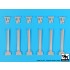 1/72 Bell Boeing V-22 Osprey Propeller Blades for Hasegawa kits