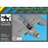 1/72 De Havilland Mosquito Mk VI Detail Set Vol.1 for Tamiya kits