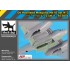 1/72 De Havilland Mosquito Mk VI Detail Set Vol.2 for Tamiya kits