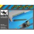 1/72 Fairchild Republic A-10 Thunderbolt II Wings & Rear Electronics for Academy kits