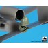 1/72 Fairchild Republic A-10 Thunderbolt II Wings & Rear Electronics for Academy kits