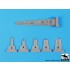 1/72 McDonnell Douglas F-18 Hornet Spine for Academy kits