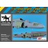 1/72 T-4 Trainer Engine & Electronic for Hobby Boss kits